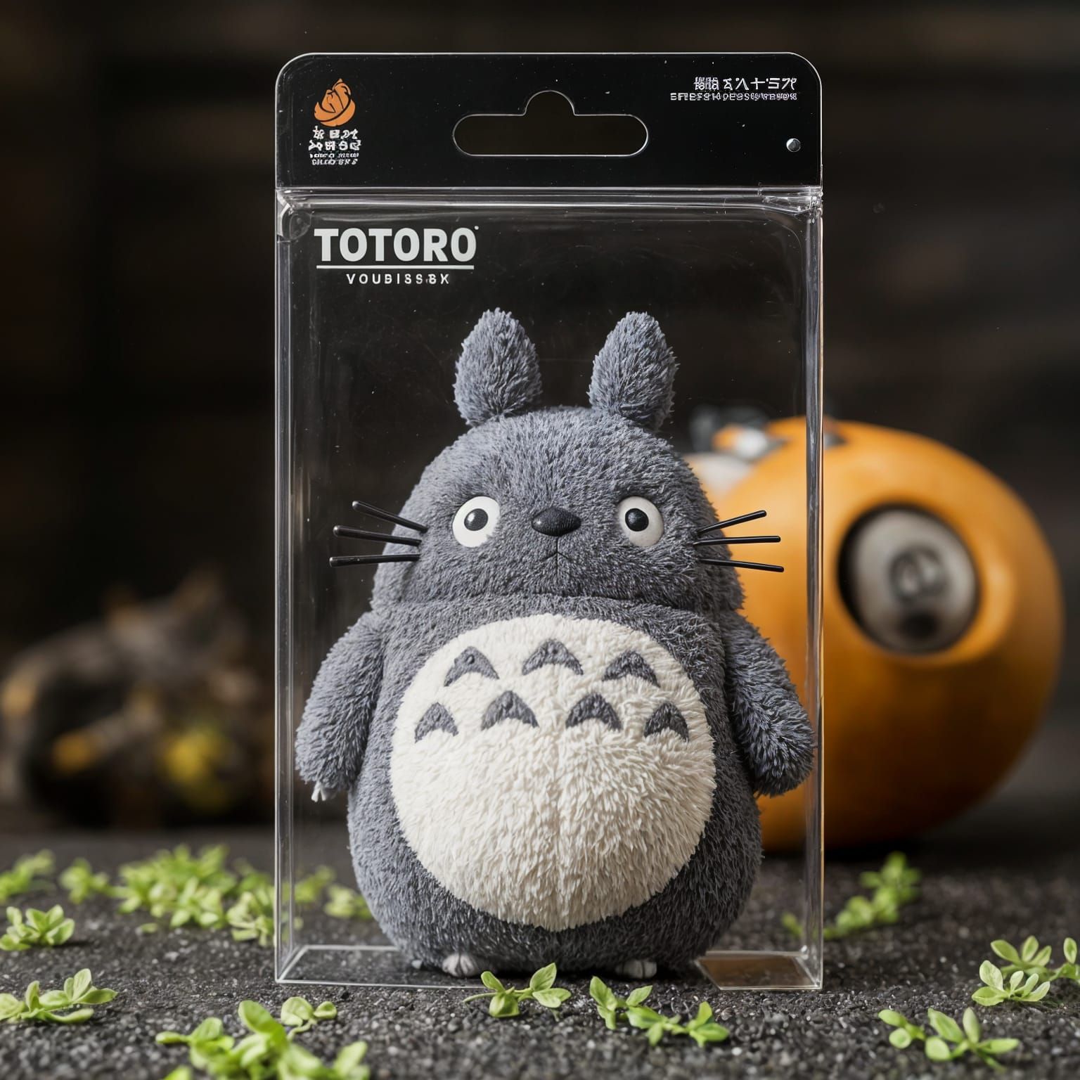 Studio-Ghibli-Inspired Totoro Action Hero in Hyperrealistic ...