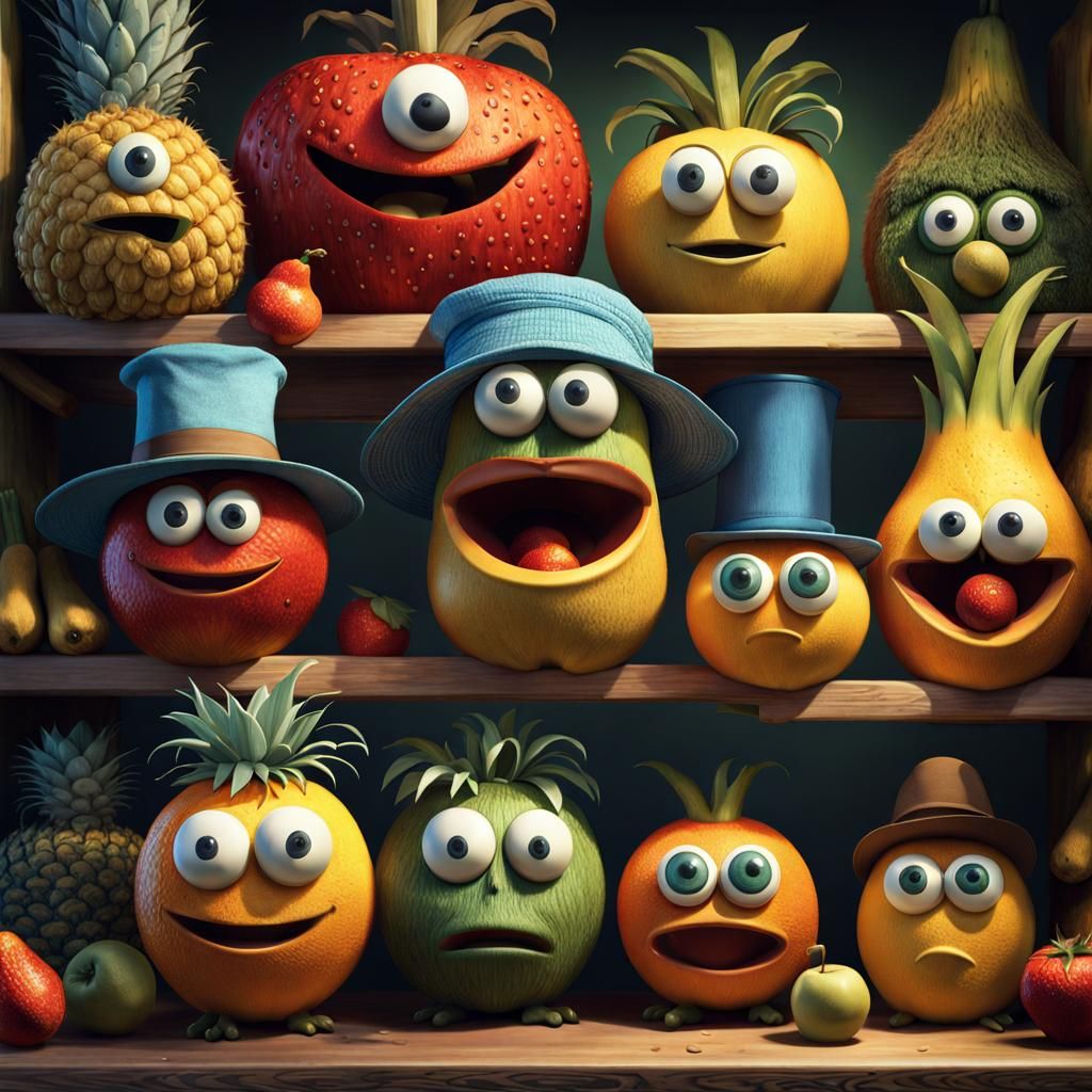 Fruits are known to have a wide variety of emotions