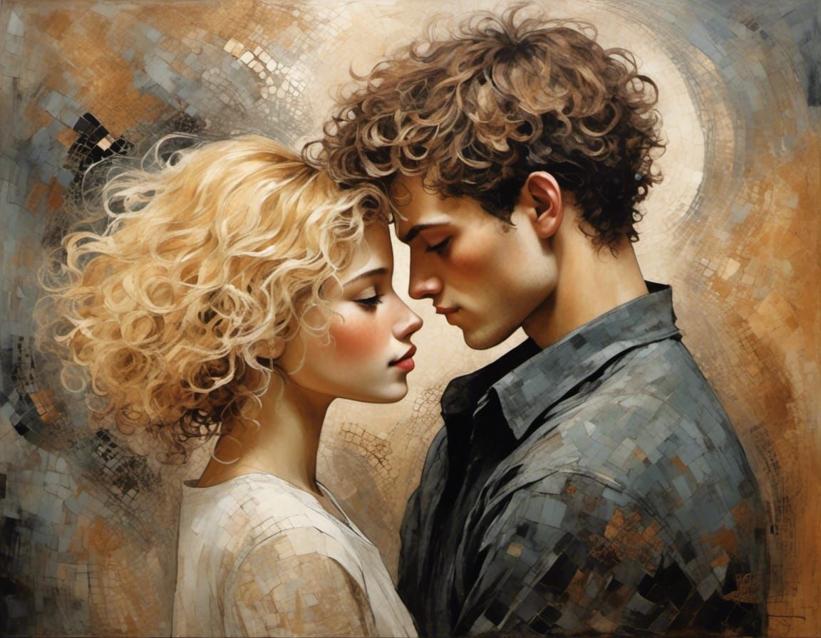 Young Couple Embracing