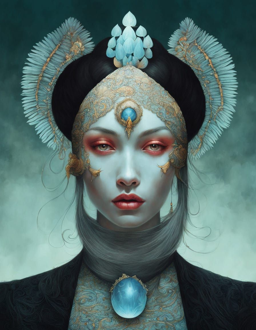 Ethereal Landscape in Soft Pastel Hues