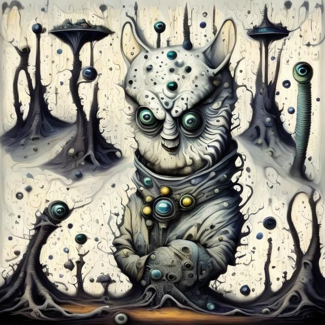 Sandworm God Emperor in Desert Palace