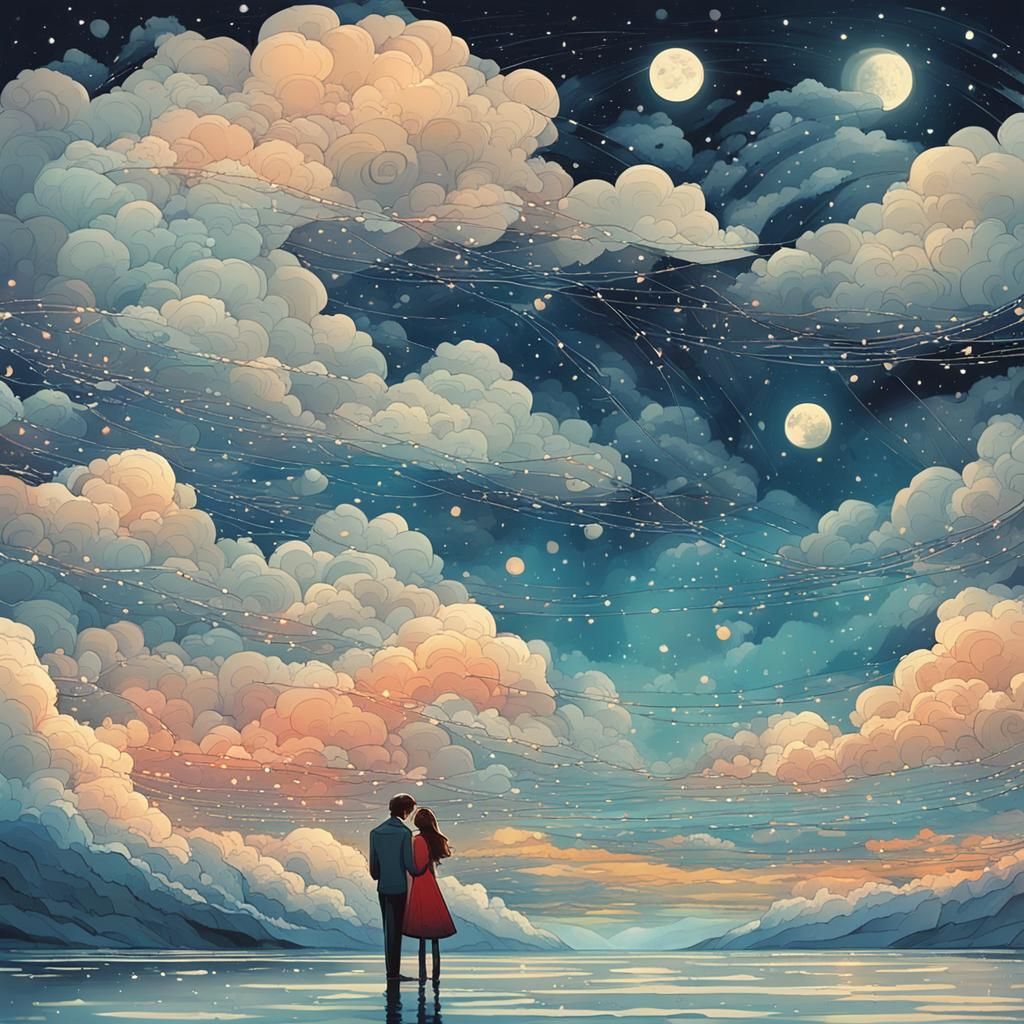 Heartbreak in Deep Color: A Fantasy Concept Art