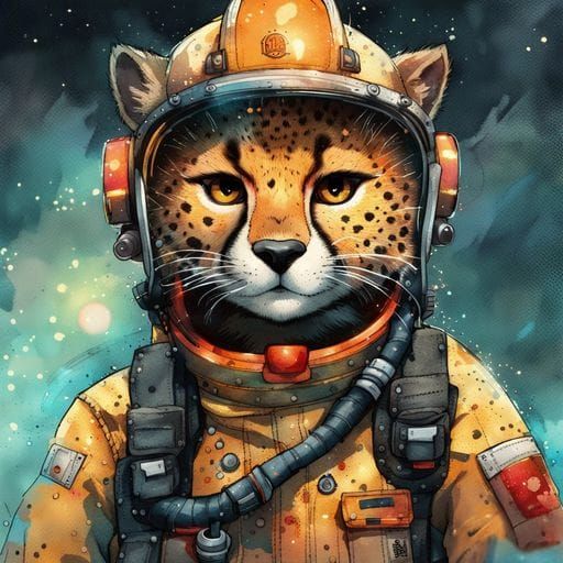 Cheetah as Firefighter
