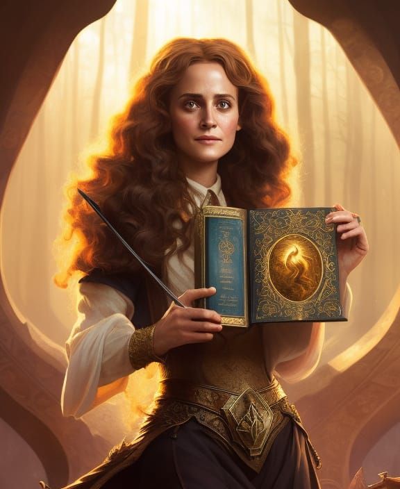 Hermoine grangers spell book