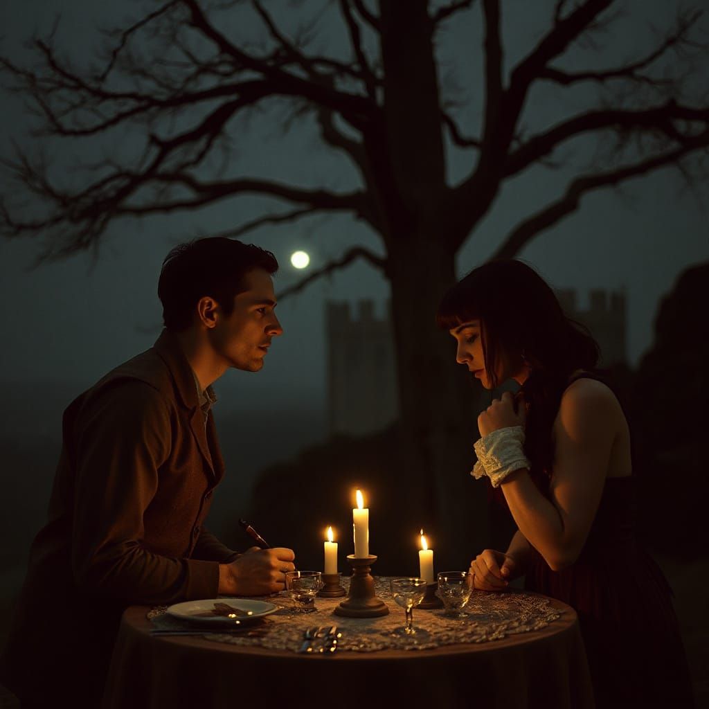 Icarus and Ulysses: A Moody Film Still