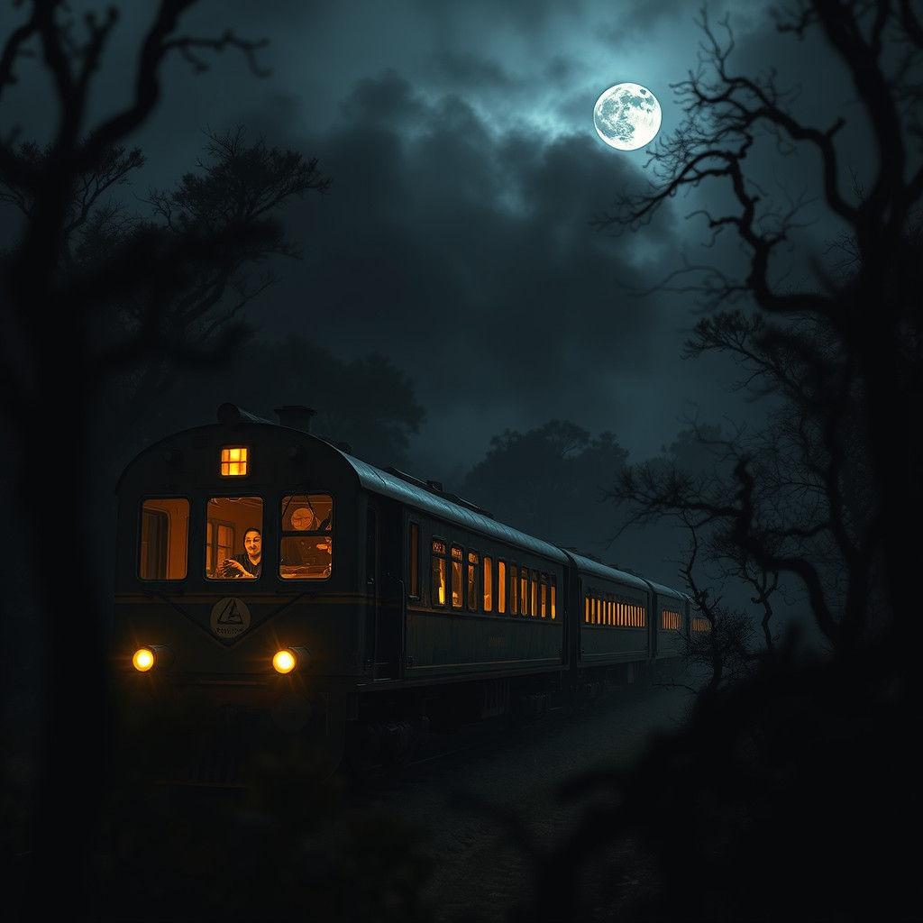 The Jabalpur Express at Night
