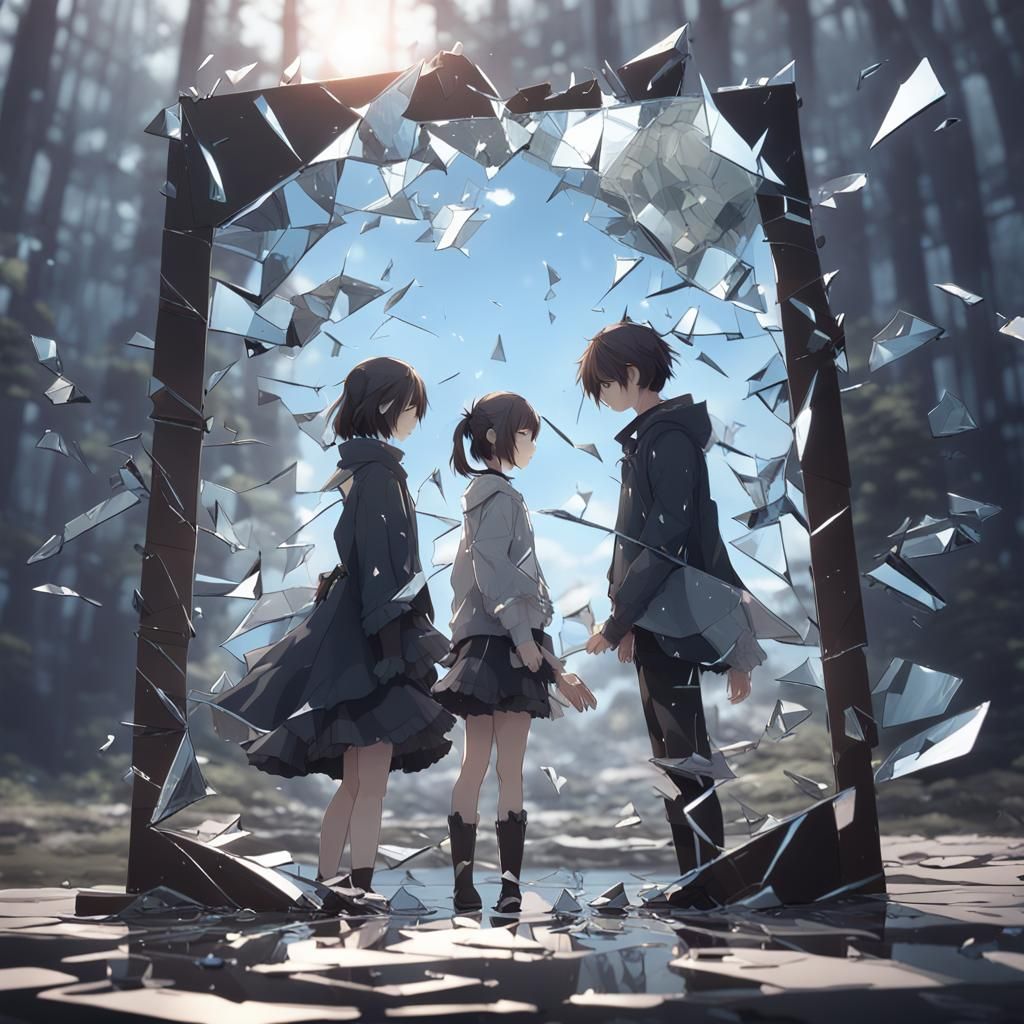 Shattered Mirror Reflects Broken Anime Relationship