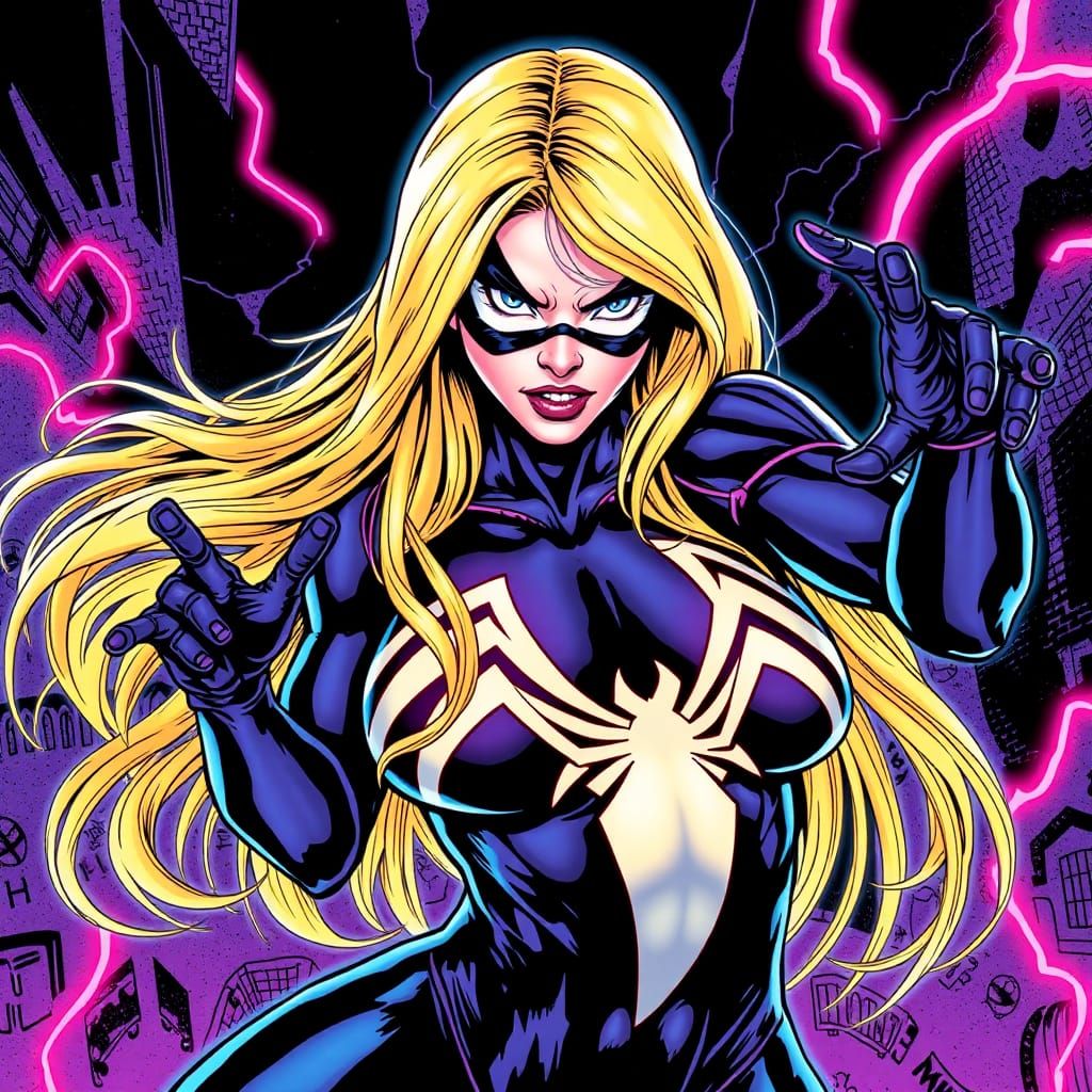 Gwen Stacy as Venom .