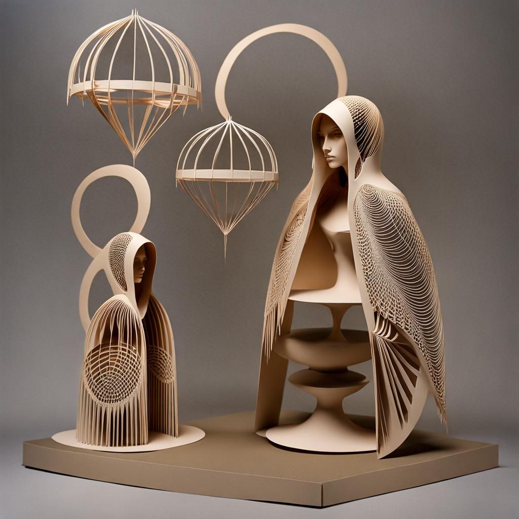 Poetic Tears: Paper Art and Embossed Resinate