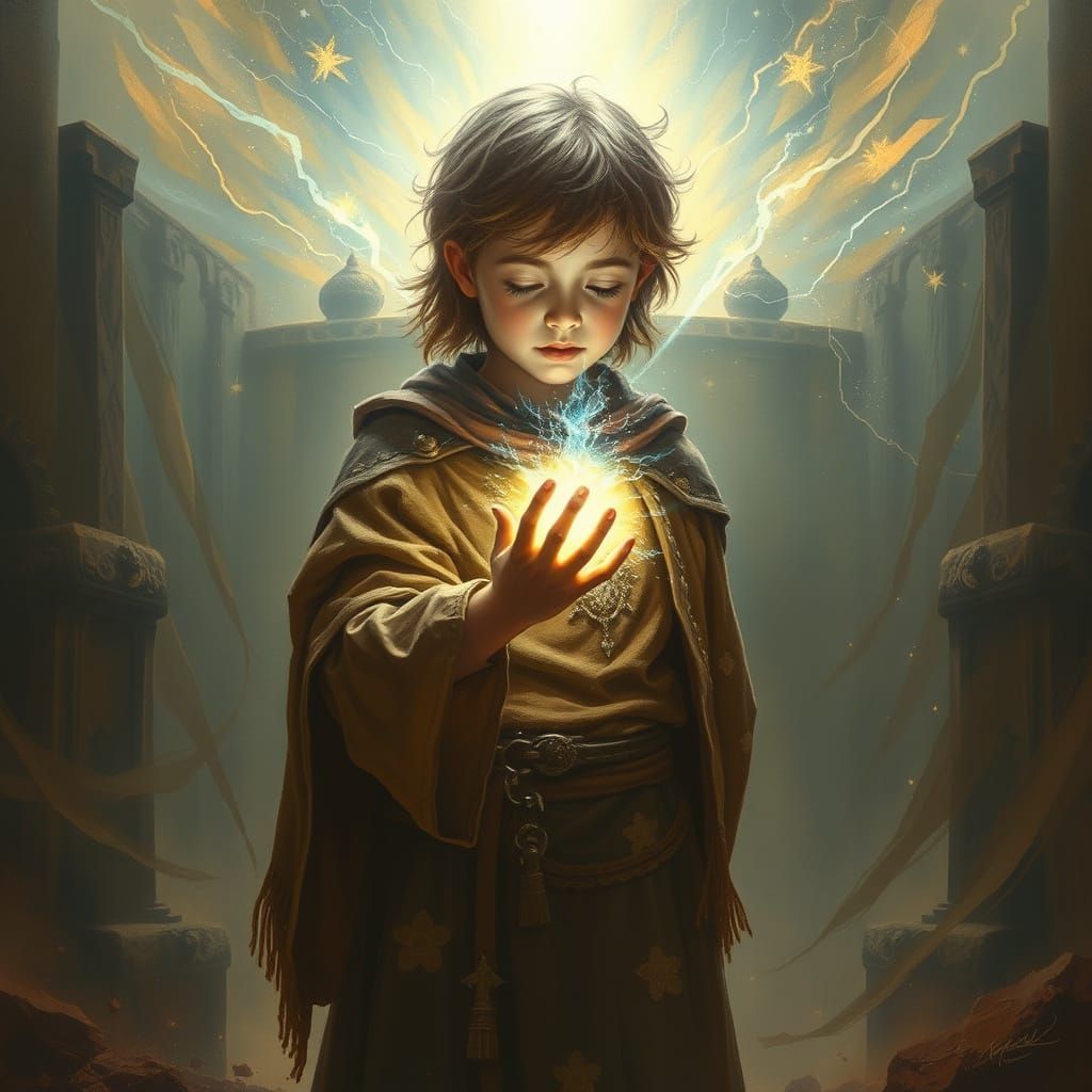 Young Soul Unleashes Hidden Power in Ancient Sacred Space