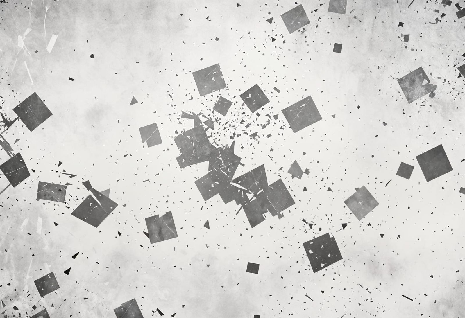 Noir Grunge Texture with Geometric Chaos