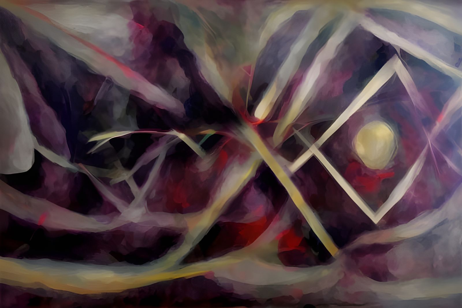 Colorful Abstract Artwork Composition