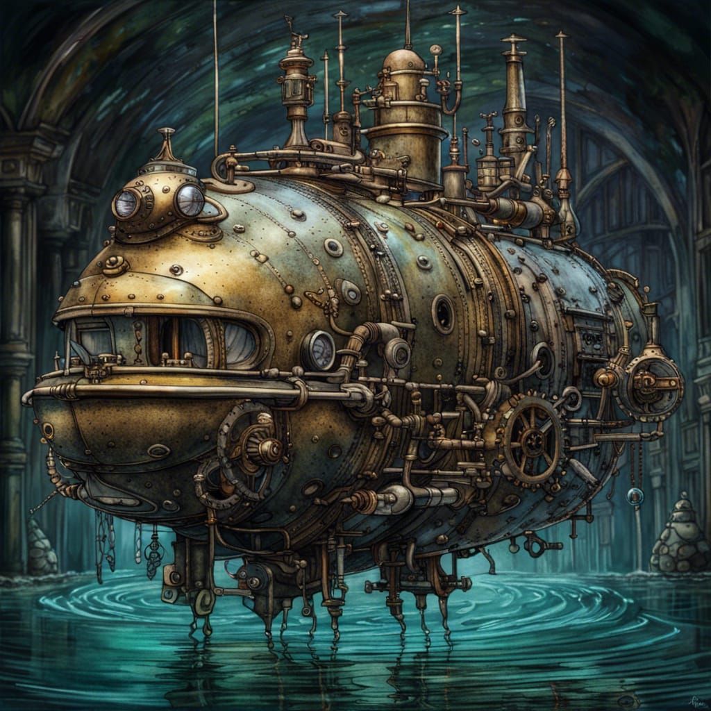 STEAMPUNK SUBMARINE