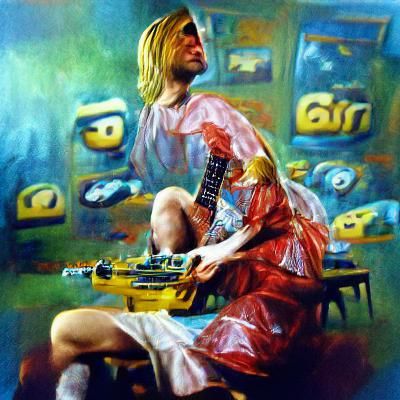 Kurt Cobain Portrait