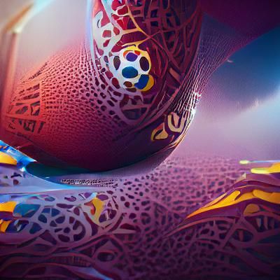 2022 Qatar FIFA World Cup Matte Painting