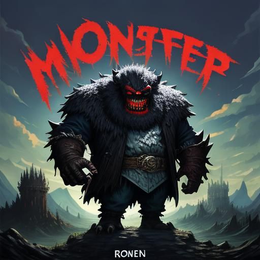 AI Generated Roi Monster Image