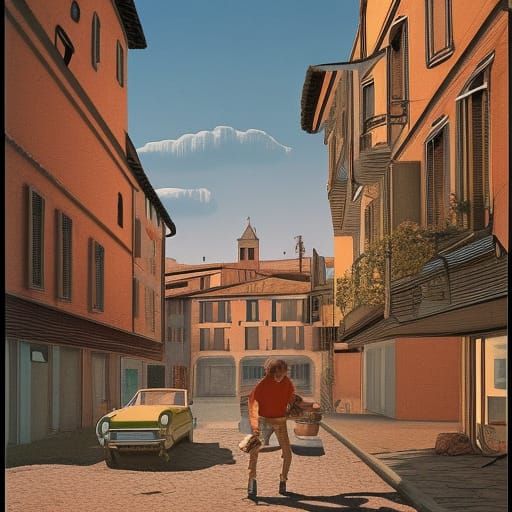 Bologna Man's Retrofuturistic Rampage
