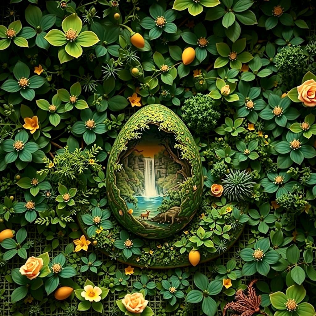 Nature's Abstract Egg🥚