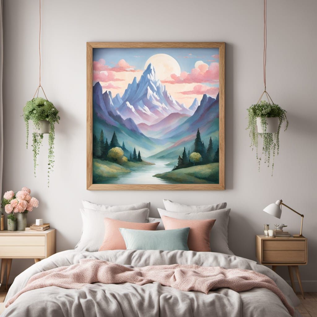 Gingham Wonderland Behind a Cozy Bedroom Door