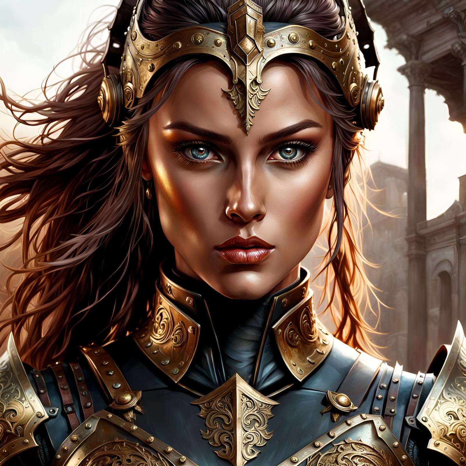 Drax-Knight, Shania Vezak The Blazerker Of Golden Dragon Rea...