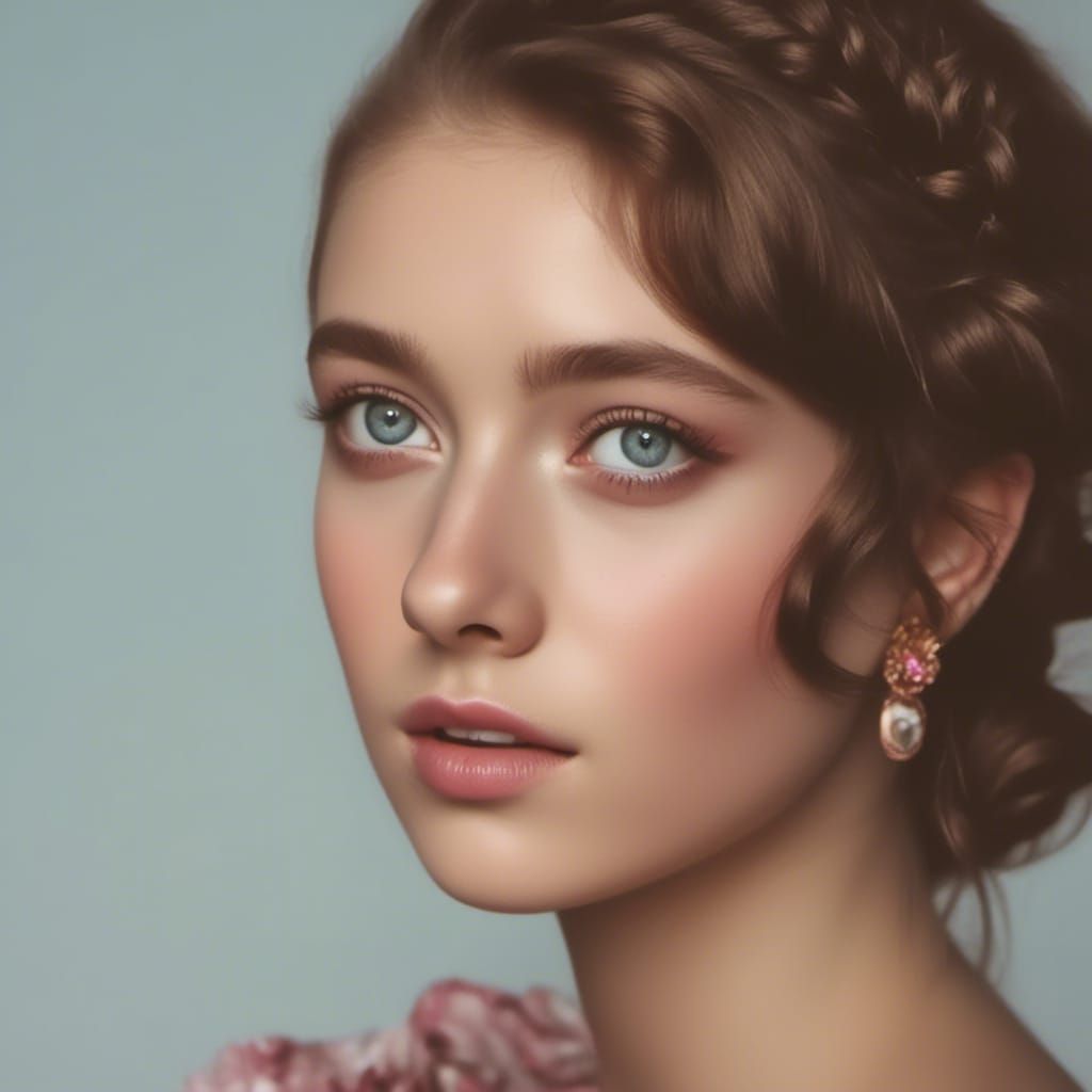 Rococo Beauty Portrait