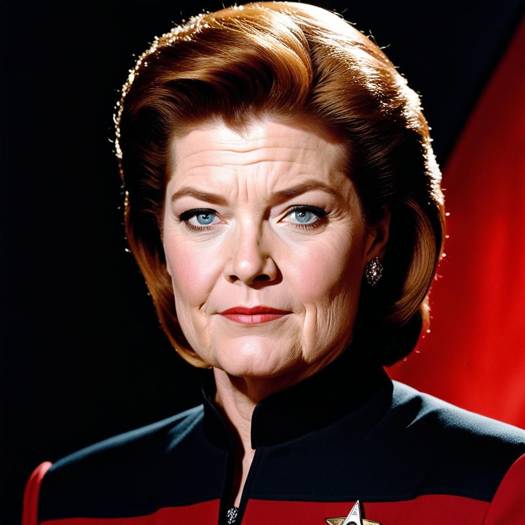 Kate Mulgrew as Captain Janeway