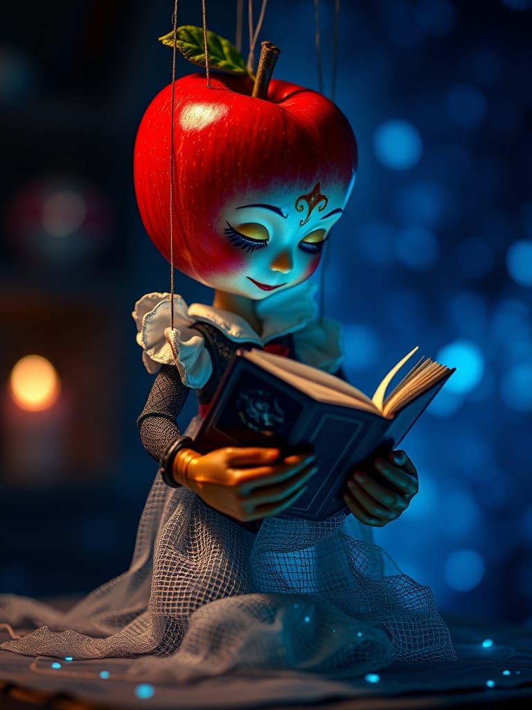 "The Puppet Who Read the Story of Snow White"