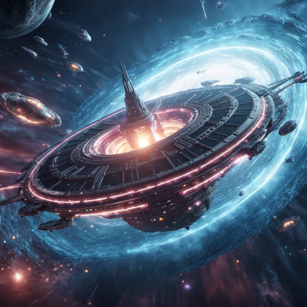 Saturn Space Station Andromeda