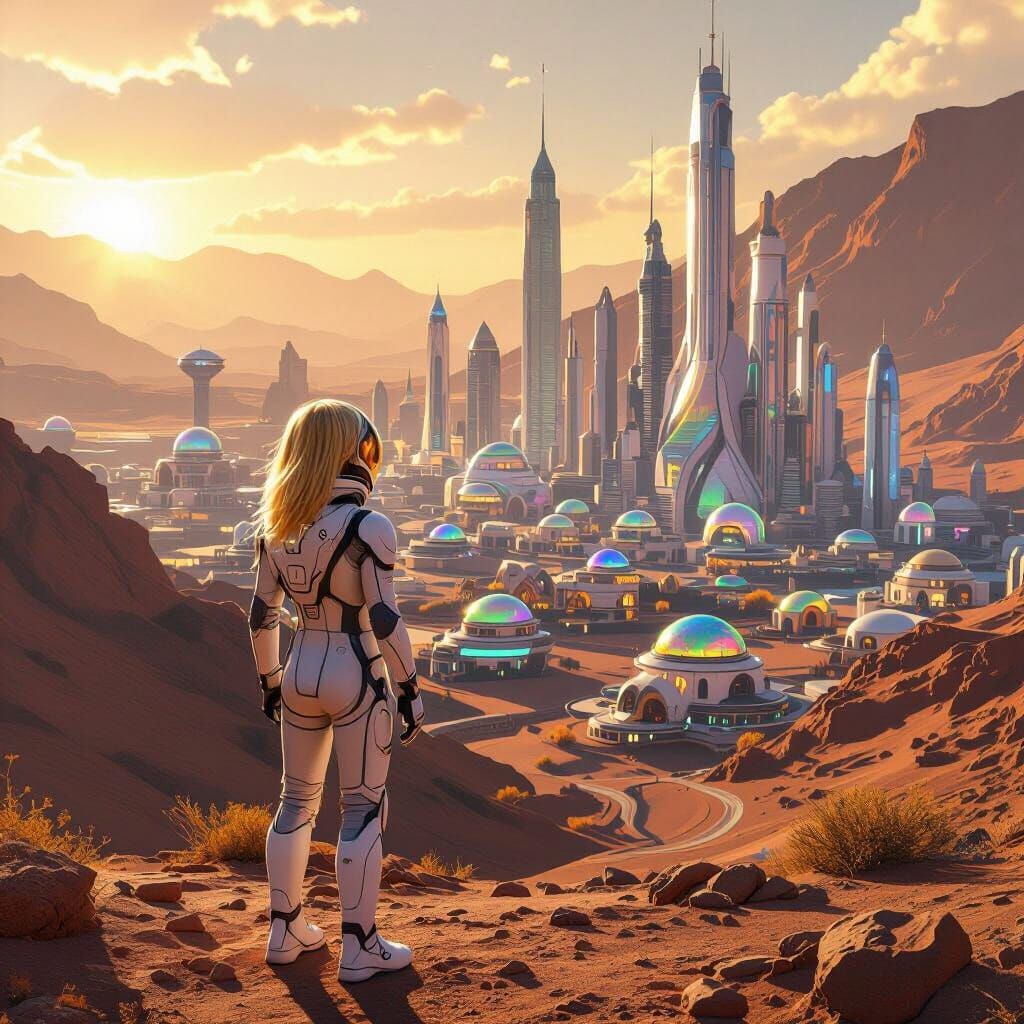 First City on Mars: Futuristic and Cozy