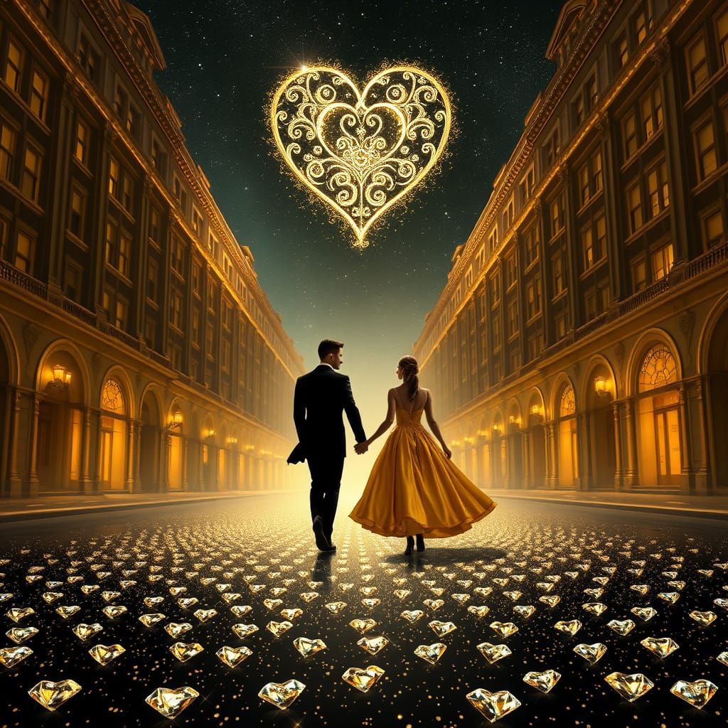 Starlight Serenade in Elegant Abandon