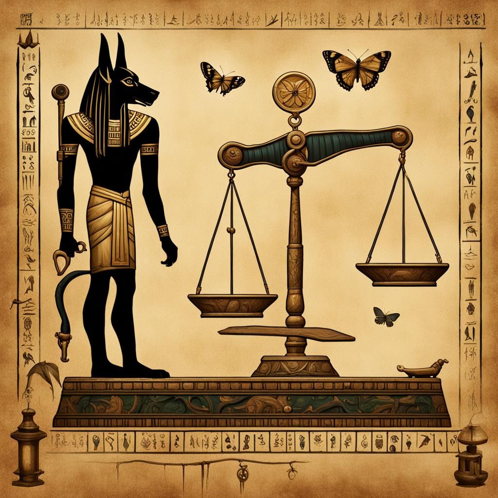 Scales of Anubis: Butterfly Versus Moth