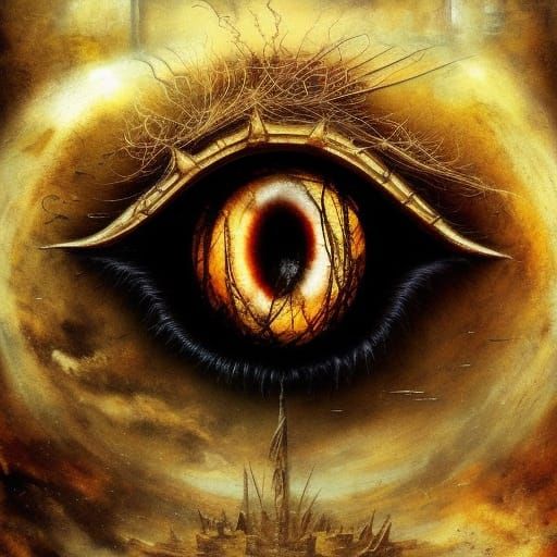 Eye of the Storm Power Metal Album Cover