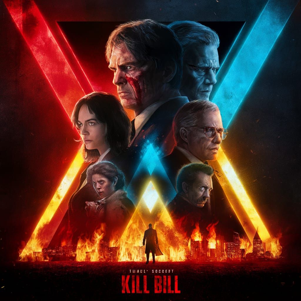 Kill Bill: Eerie Movie Poster Concept