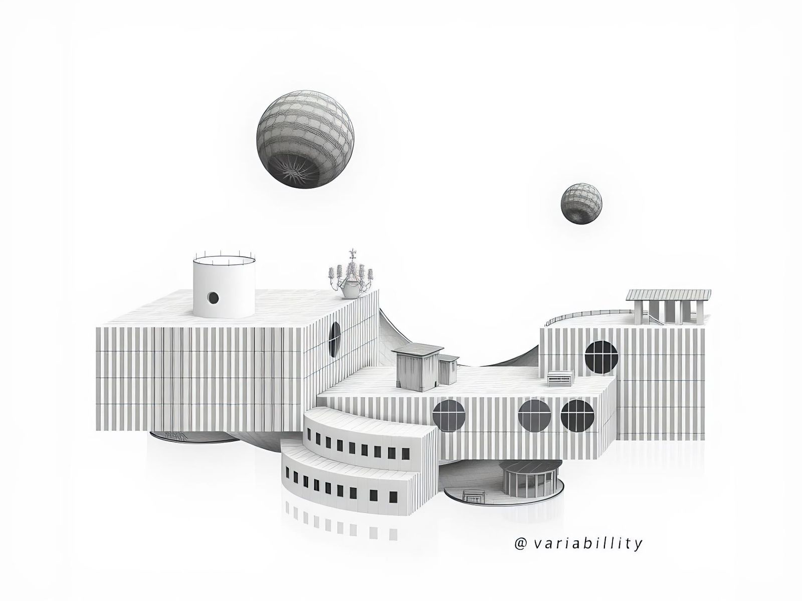 Surreal Abstract Artwork in Vibrant Colors