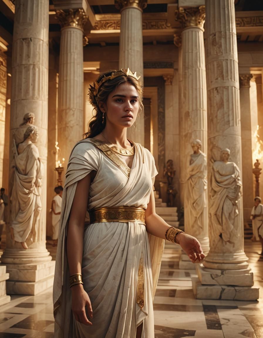 Greek priestess