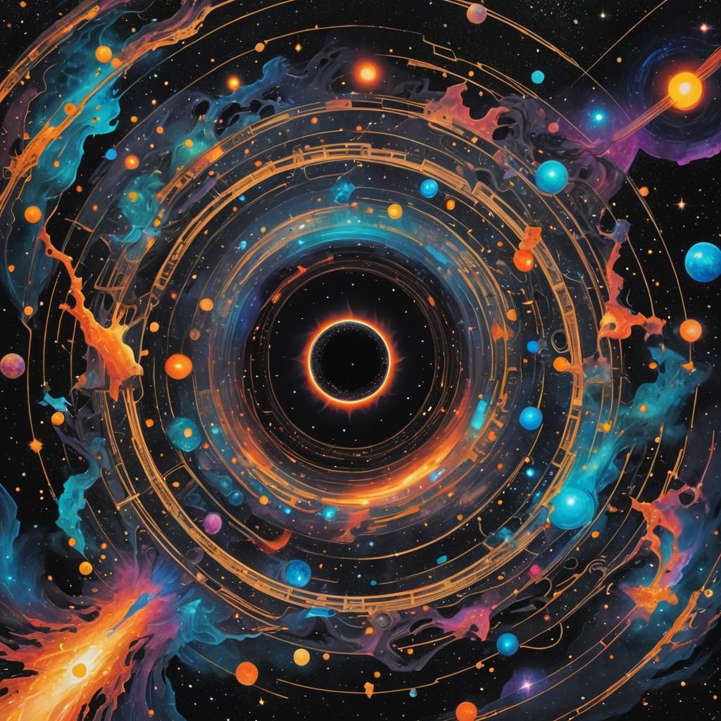 Holographic Cosmic Black Holes in Mixed Media