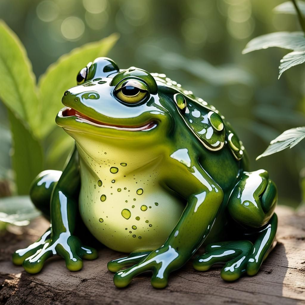 Enchanted Glass Frog: A Village Tale
