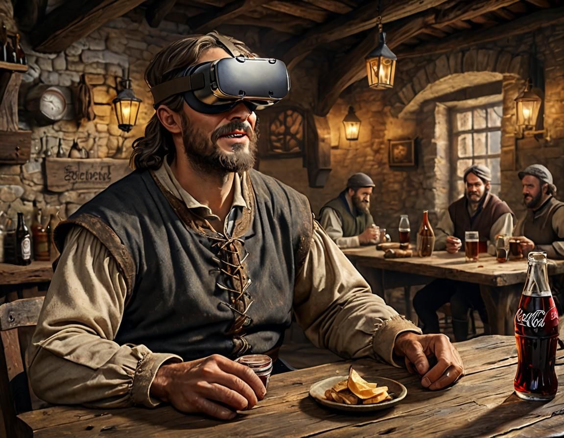 Medieval Peasant Discovers Modern Wonderland