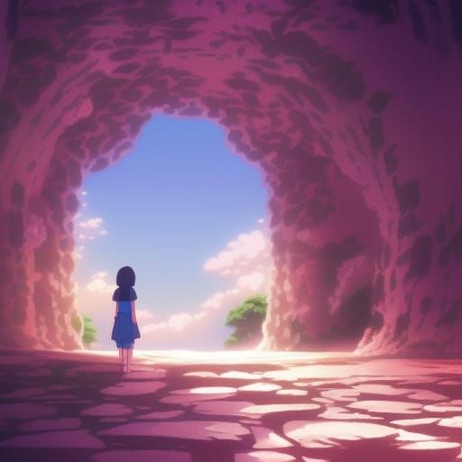 Hell's Entrance: Studio Ghibli Anime Key Visual