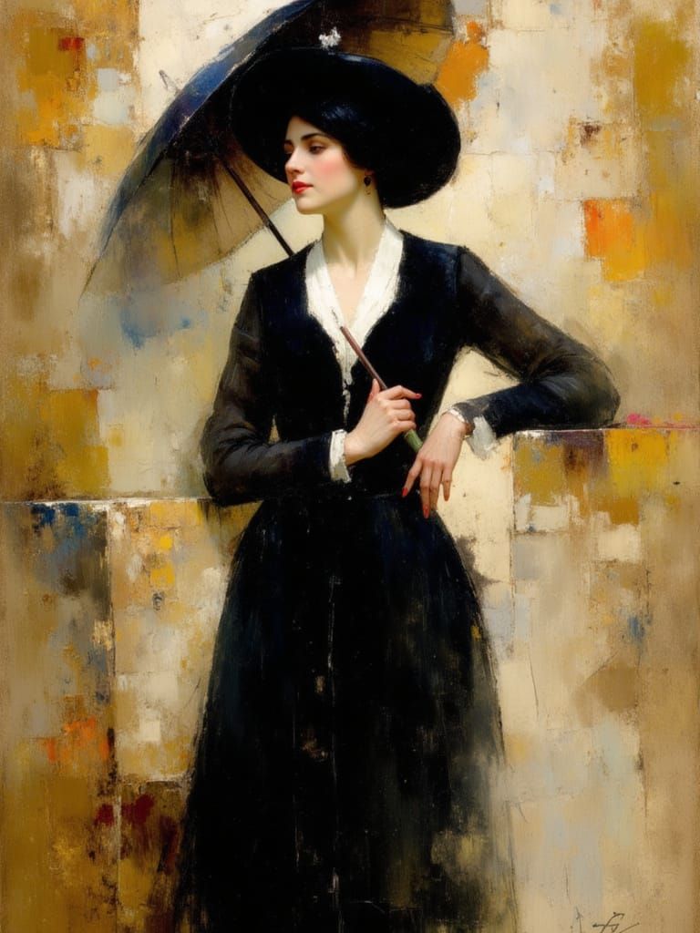 Black Women in 1800s Dress, Calliebotte Style