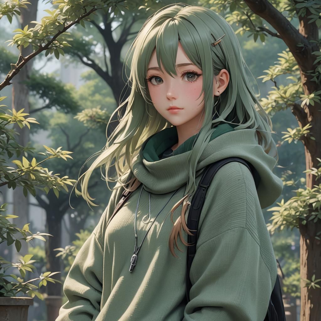 a anime girl