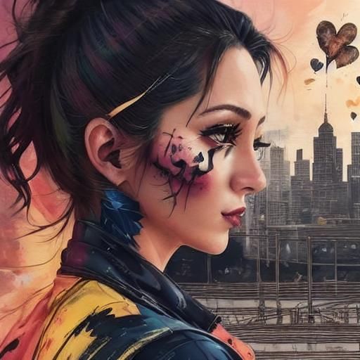 <lora:My face:1.0> A super imposed transparent face of a very beautiful woman with cracked glass on her cheeks over a...