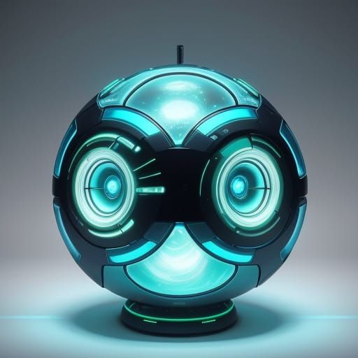 Luminous Abalone Robot Radiates Iridescent Light