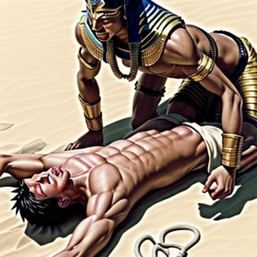 Pharaoh Performs CPR on Unconscious Men