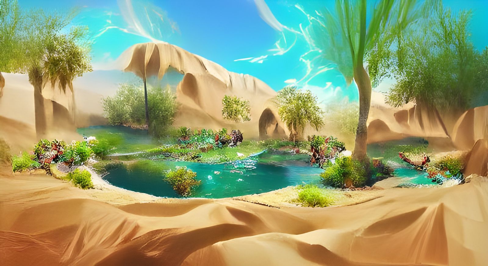 Kara Kara Bazaar: Breath of the Wild Desert Oasis