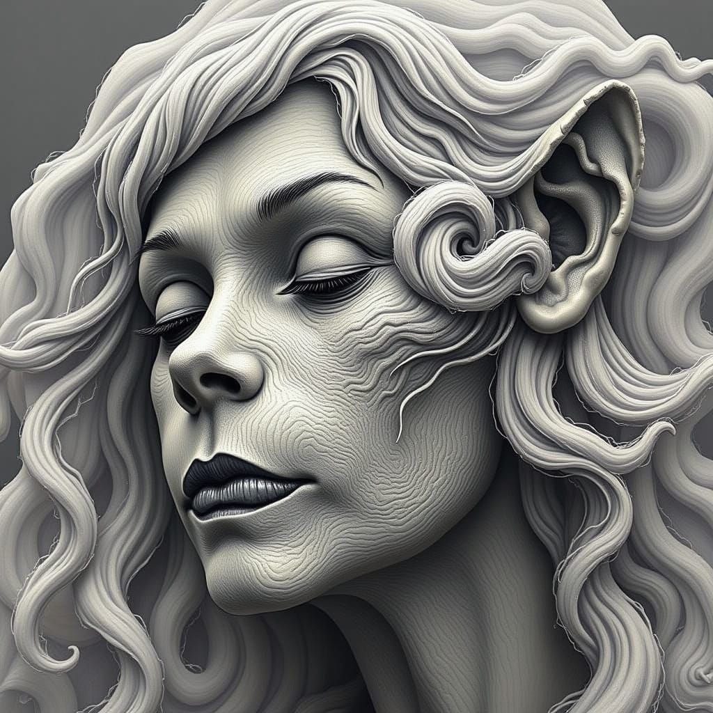 Abstract Surreal Flux Generated by LoRA Request