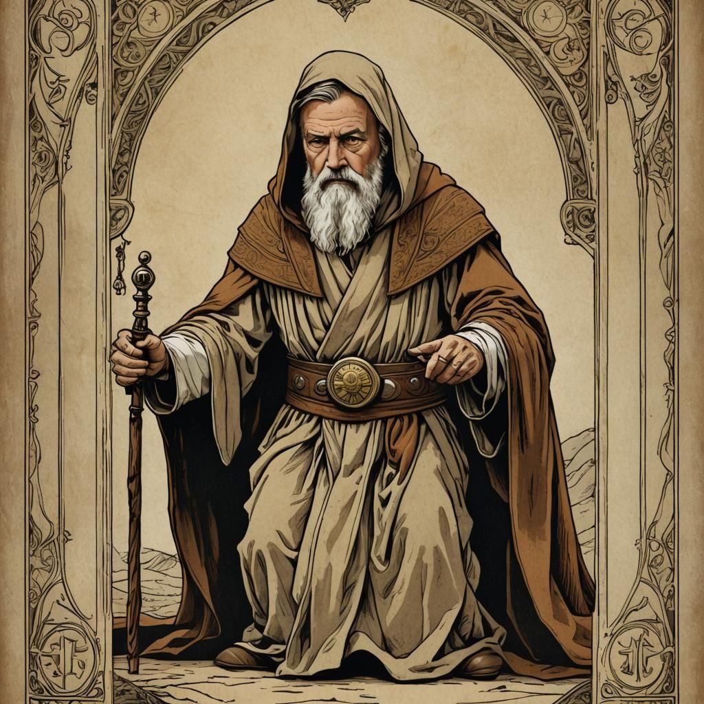 Tarot - Old Ben, The Hermit
