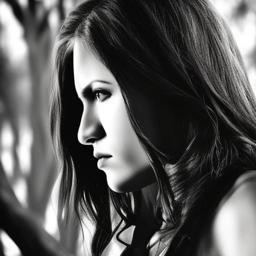 Hyperrealistic Vampire Portrait in Cinematic Style