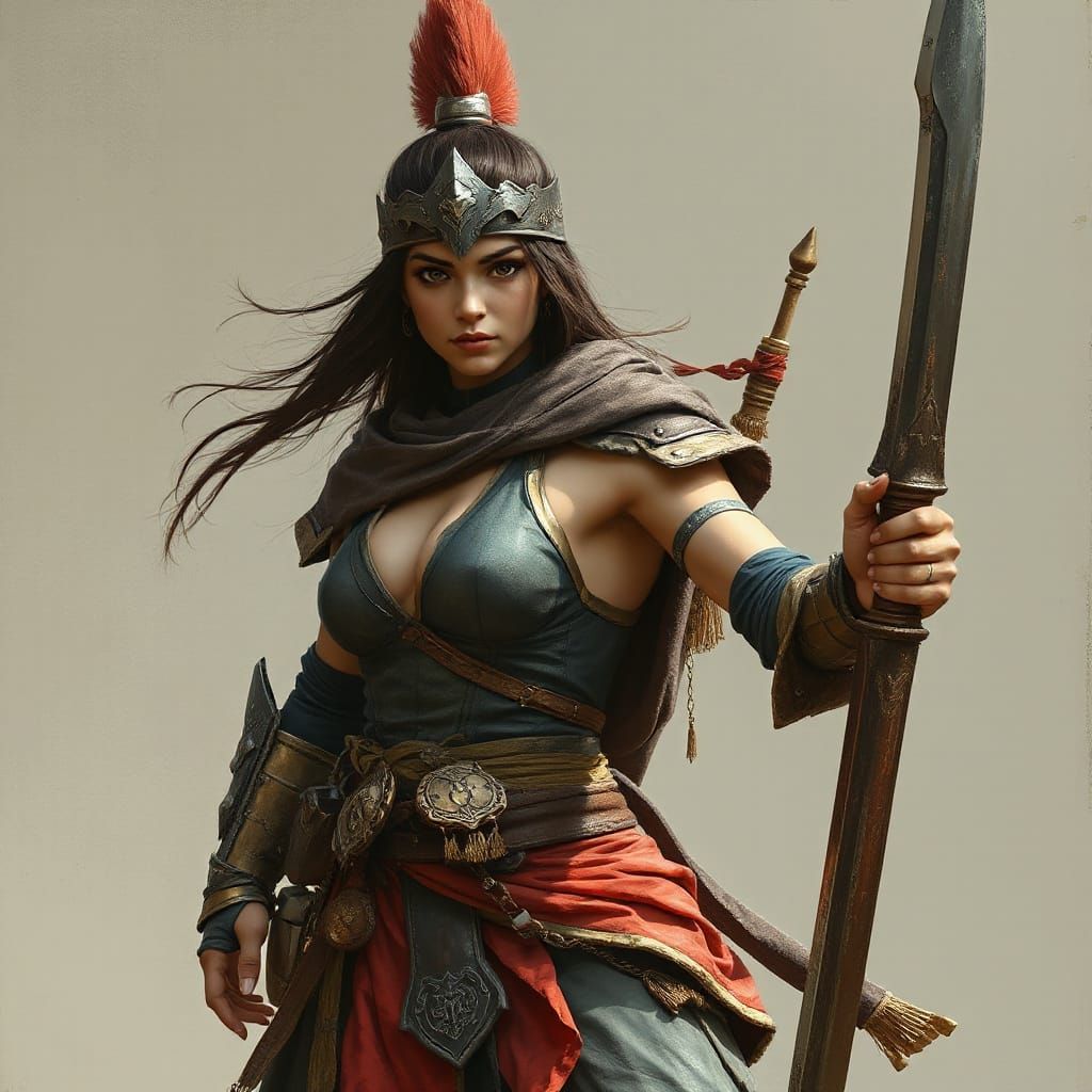 Amazonian Warrior Goddess Blends Ancient and Modern