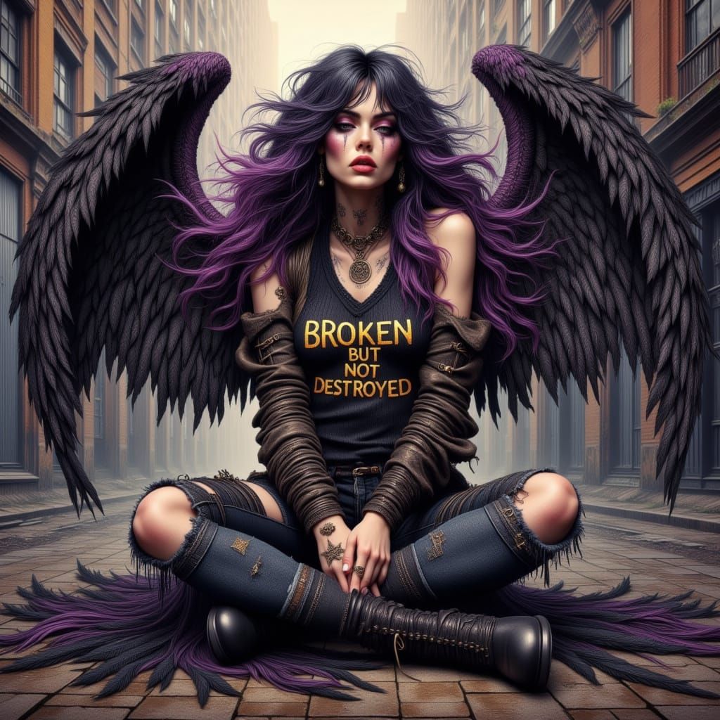 Ethereal Fantasy Realism Portrait in Vibrant Colors